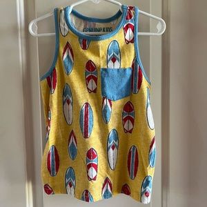 Boy's OshKosh Tank - Beach Board Vibe - T-Back - 3T
